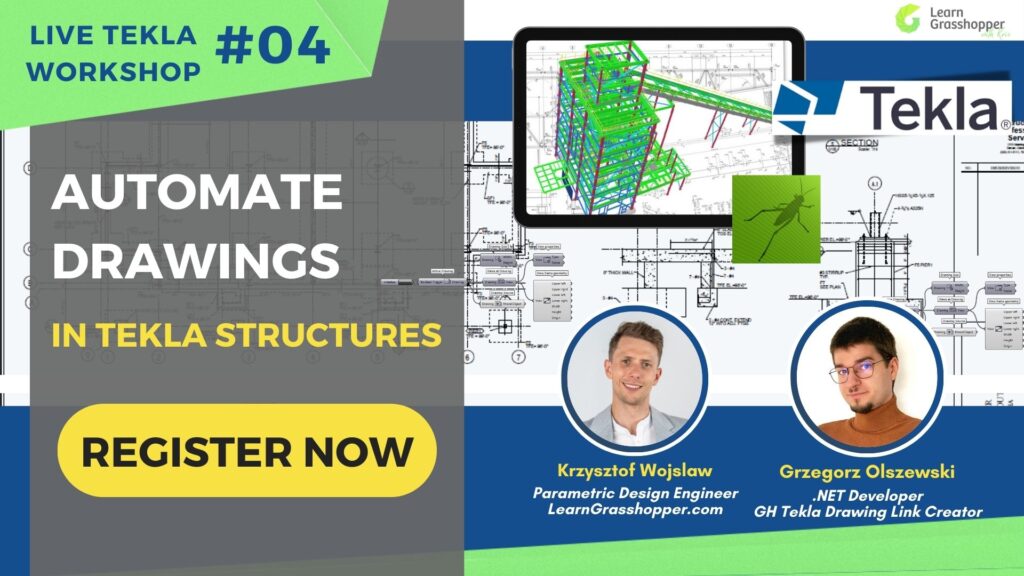 tekla drawings workshop